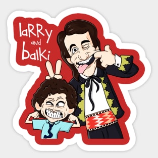 Larry y Balki Sticker